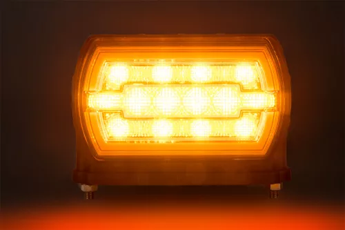 Cleo LED első lámpa Alul csavaros 12/24V
