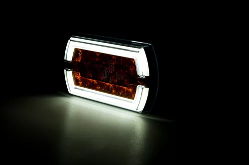 Cleo LED első lámpa Hátul csavaros 12/24V