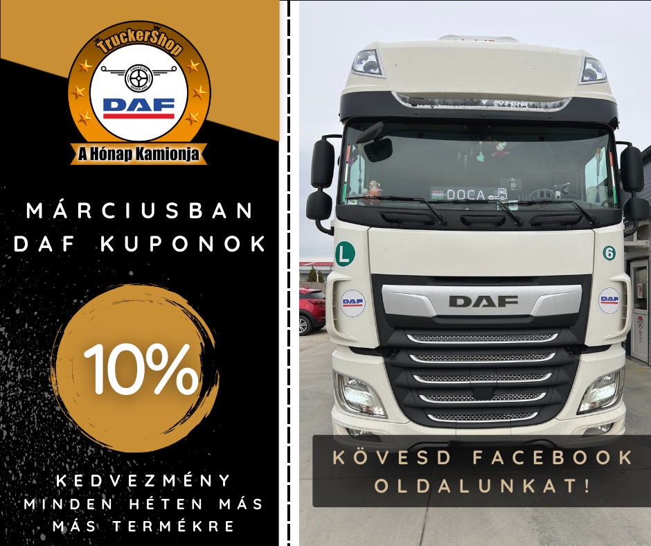 A Hónap Kamionja: DAF