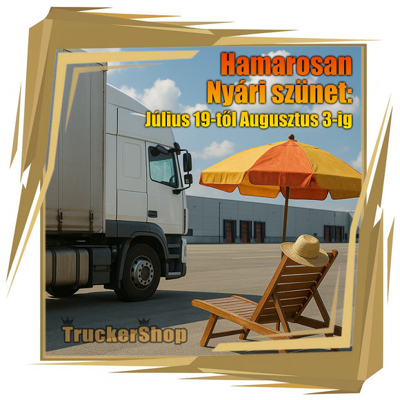Nyári szünet a TruckerShop-nál