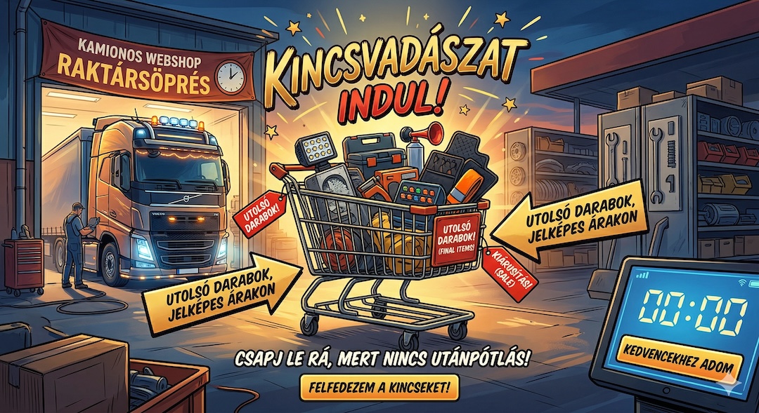 Nálunk a raktársöprés nem a takarítás!