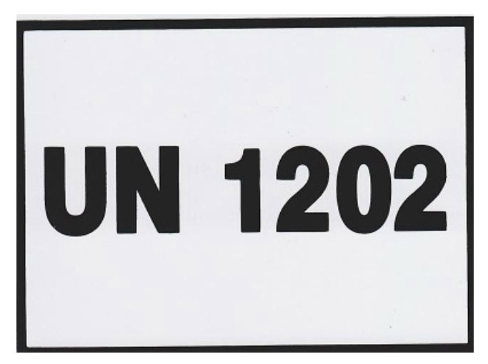 Image of ADR matrica UN 1202