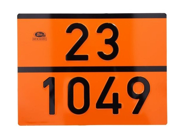 Image of ADR tábla számozott 23/1049 Hidrogén