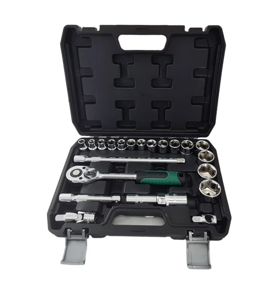 Image of Racsnis dugókulcs készlet 1/2 coll 22 db-os műanyag kofferben