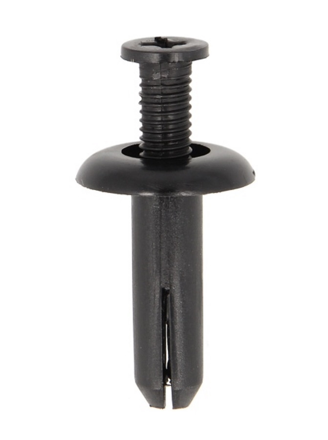 Image of Kárpitpatent 8mm / 20mm / 26mm menetes rúd biztosítóval fekete