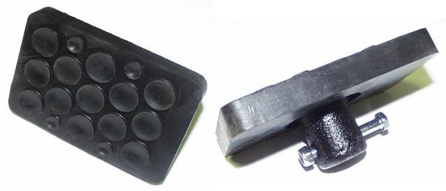 Image of Gumitalp talpas kitámasztó rúdhoz 102x64mm