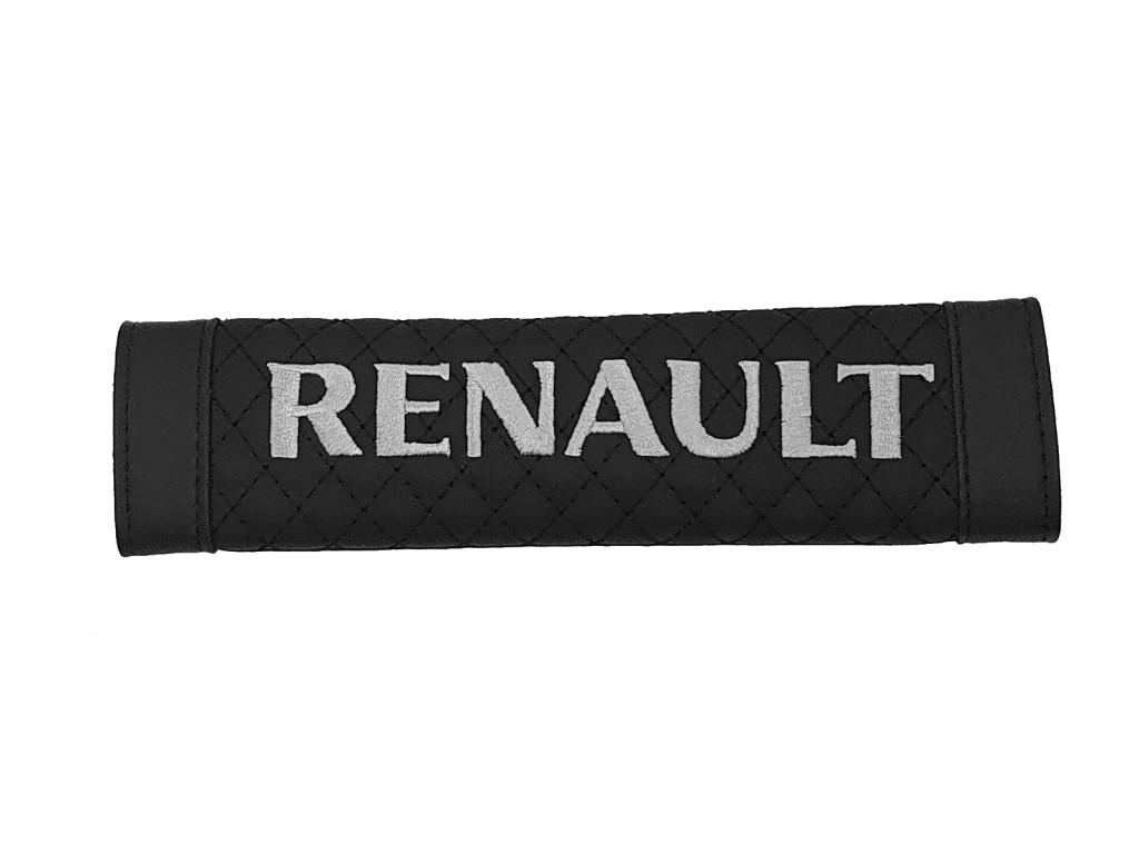 Image of Renault biztonsági öv párna fekete steppelt