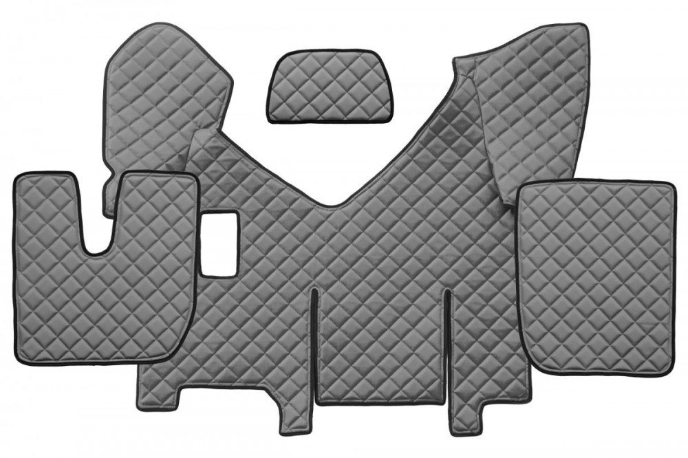 Image of Bőr teljes padló borítás Iveco Stralis (HI-WAY) manuális, hűtővel SZÜRKE