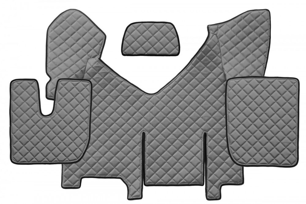 Image of Bőr teljes padló borítás Iveco Stralis (HI-WAY) automata, hűtővel SZÜRKE