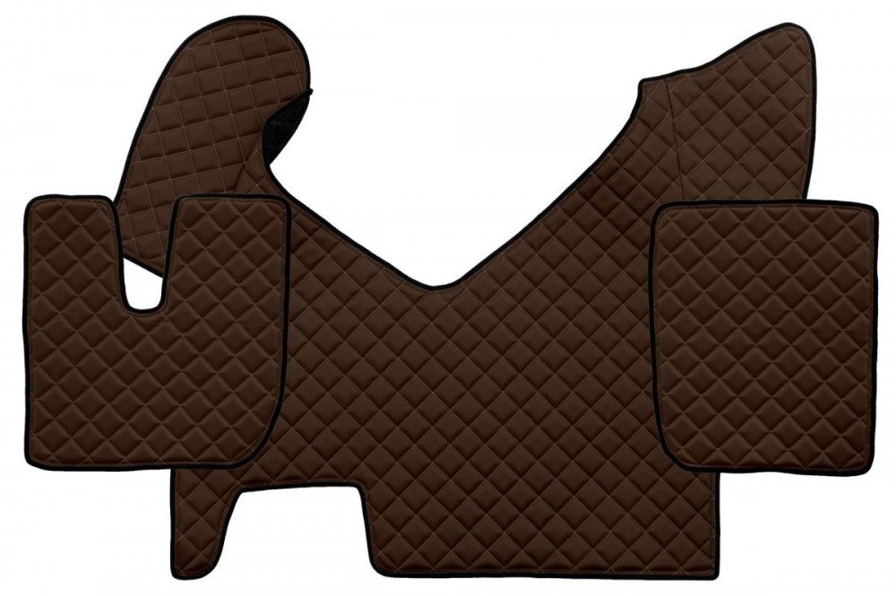 Image of Bőr teljes padló borítás Iveco Stralis (HI-WAY) aut. váltó (barna)