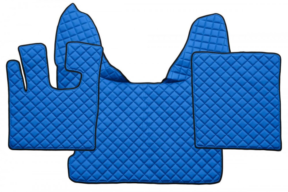 Image of Bőr teljes padló borítás Daf 105XF 2007-2012 aut.váltó (kék)