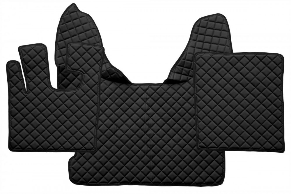 Image of Bőr teljes padló borítás Daf 105XF 2007-2012 aut.váltó (fekete)