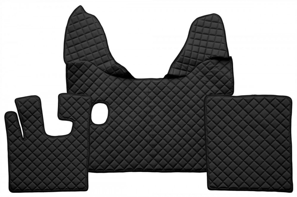 Image of Bőr teljes padló borítás Daf 105XF 2007-2012 man.váltó (fekete)