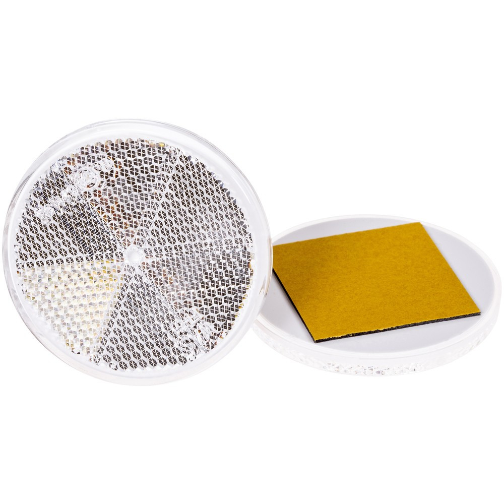 Image of Prizma kerek (60mm) fehér öntapadós