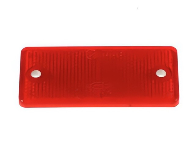 Image of Prizma szögletes (90x40mm) piros csavarozható