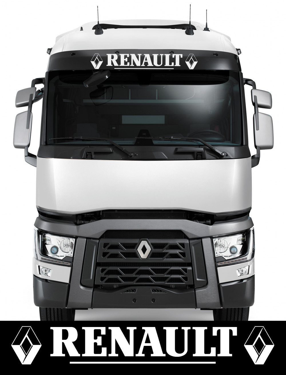 Image of Renault matrica napellenzőre fehér