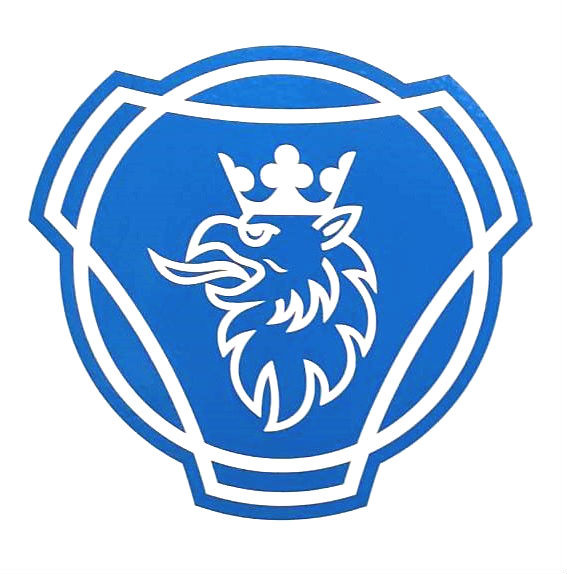 Image of SCANIA matrica (30x30cm) KÉK