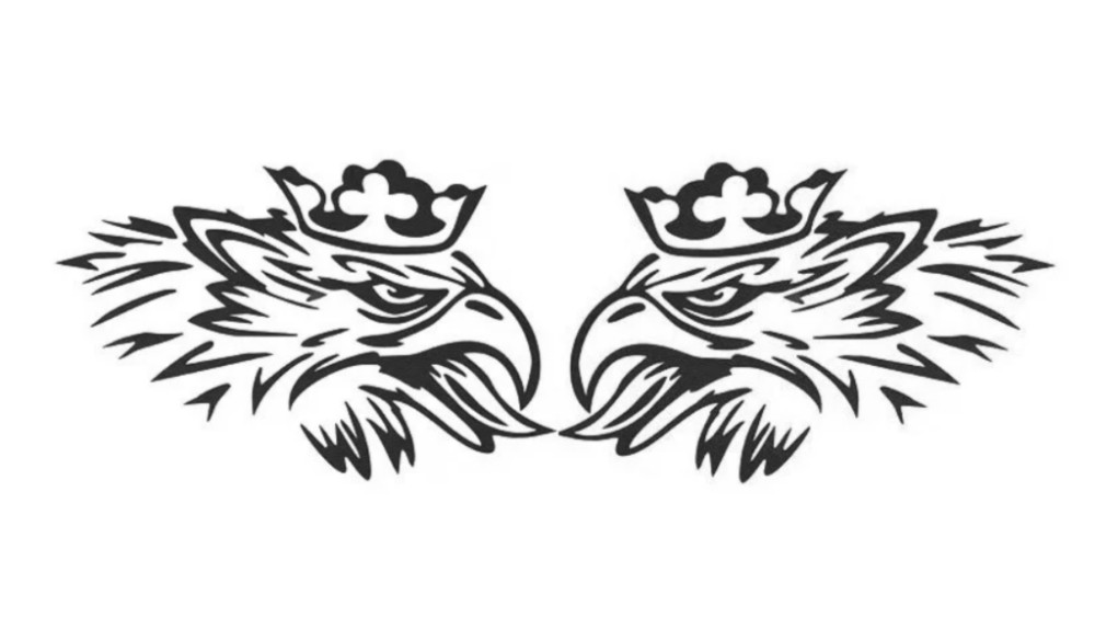 Image of Scania Griff matrica párban 20cm FEKETE