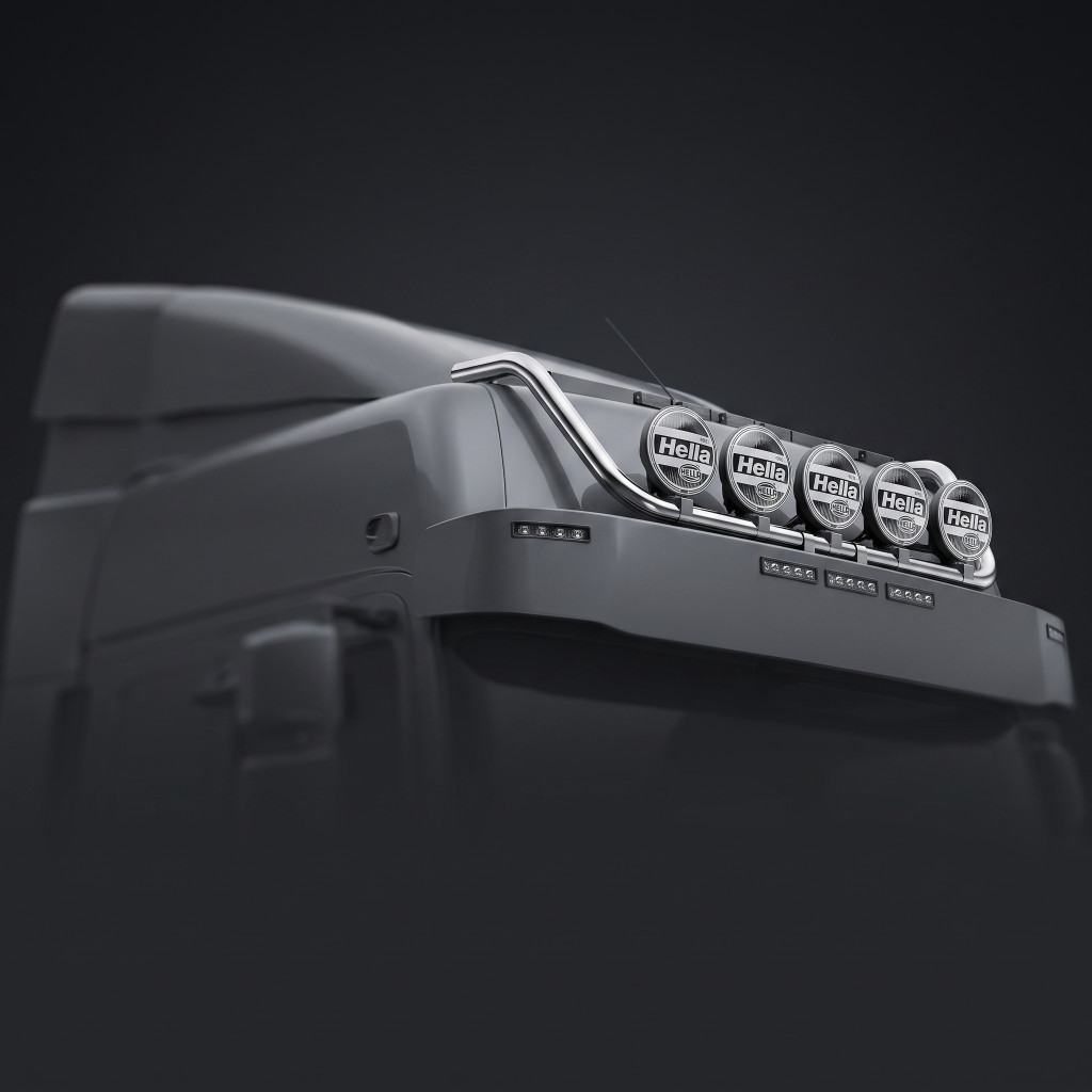 Image of Renault Premium inox tetőkonzol trapéz