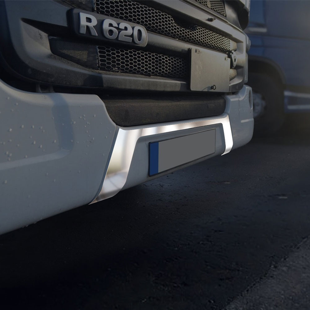Image of Scania inox dísz rendszám köré