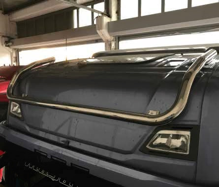 TruckerShop Scania S / R 2017-től inox tetőkonzol