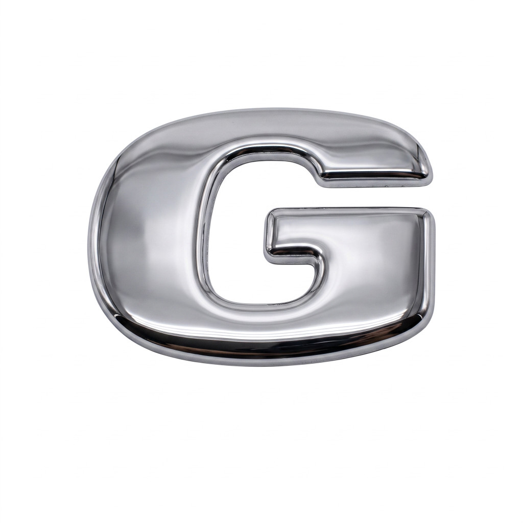 Image of Scaniához inox típusjel G betű nagy
