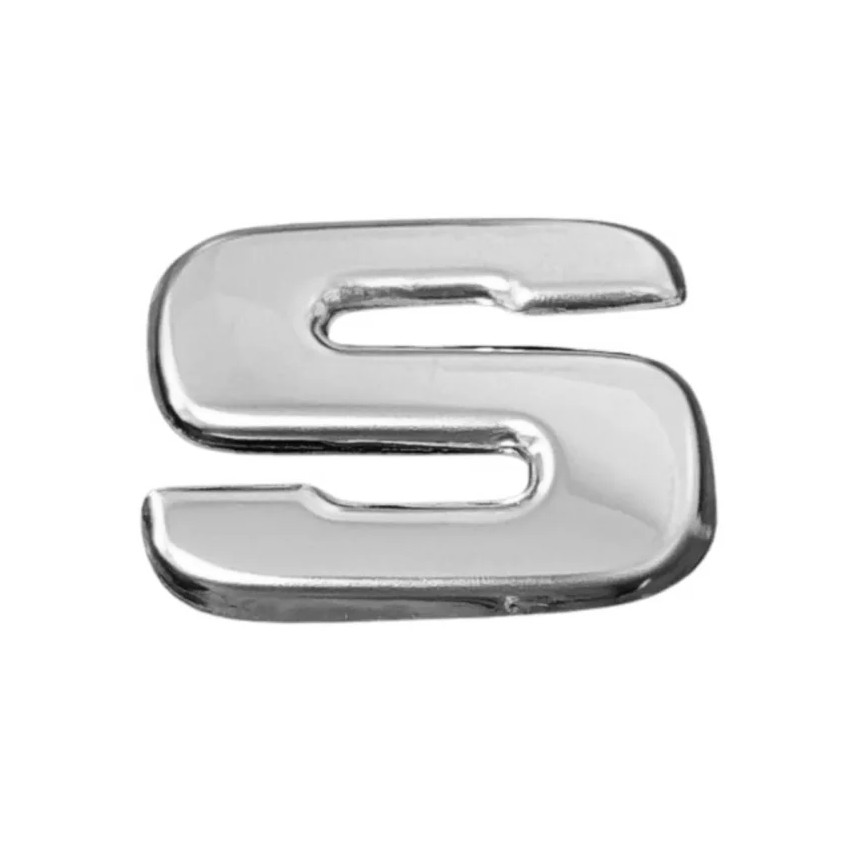Image of Scaniához inox típusjel S betű kicsi