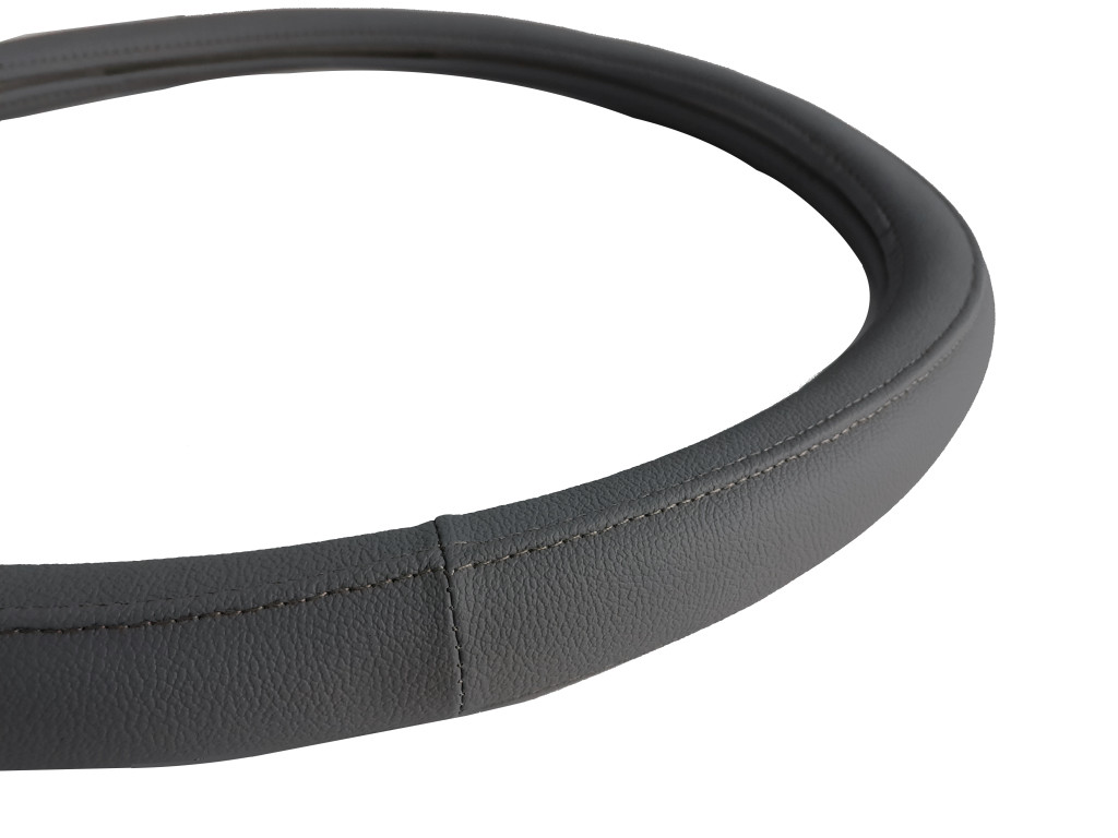 Image of Bőr hatású kormányvédő 47-48cm szürke