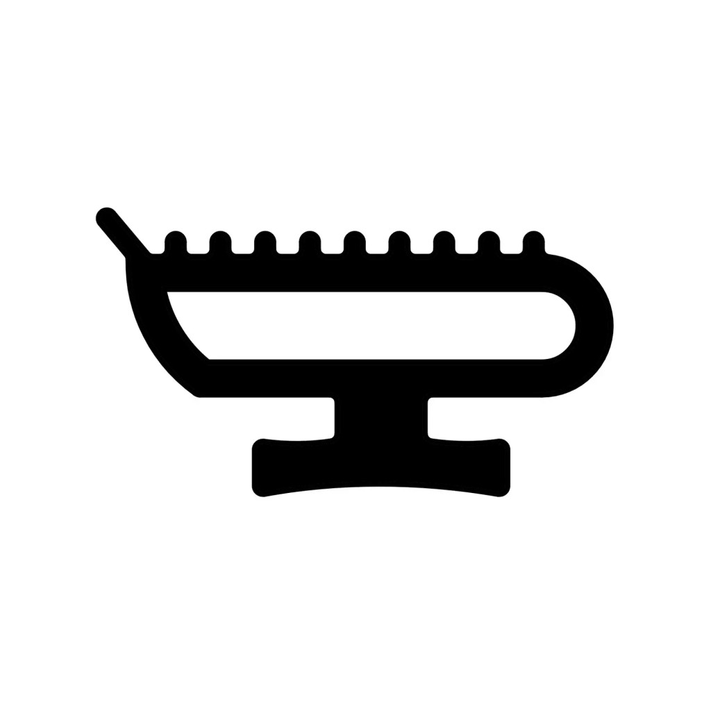 Image of Ajtógumi / ajtókéder sínbe húzható Kögel Lapos