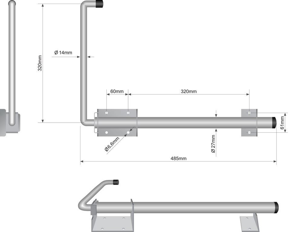Image of Rugós ajtókitámasztó 52cm