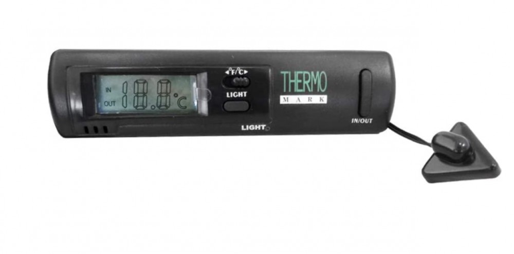 Image of Digitális külső-belső hőmérő (elemes)