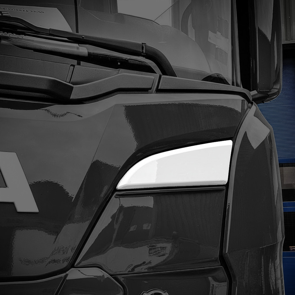 Image of Scania R 2017-től kiegészítő fényszóró takaró fedél PÁRBAN