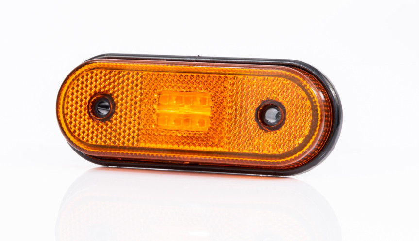 Image of Helyzetjelző lámpa 12/24V (120x46mm) ledes, sárga