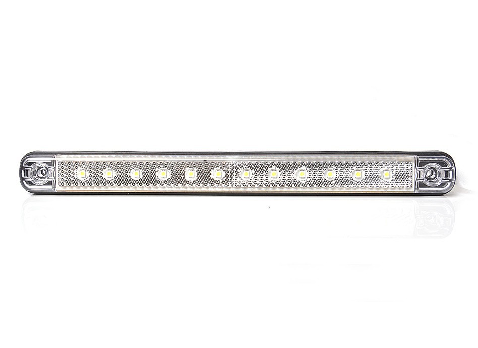Image of LED helyzetjelző lámpa 12/24V (238x21mm) FEHÉR