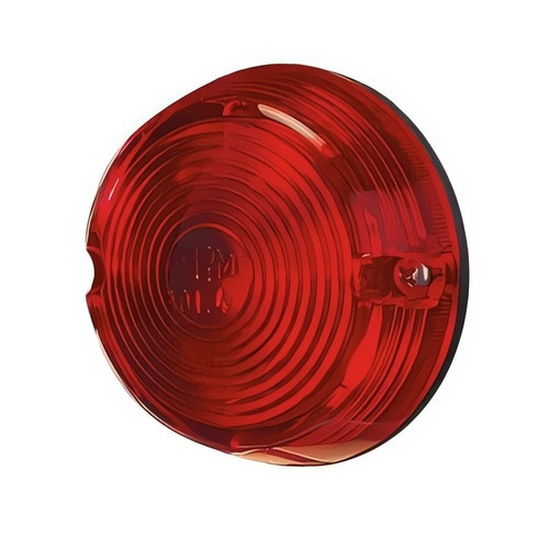 Image of Helyzetjelző lámpa izzós kerek piros 69mm