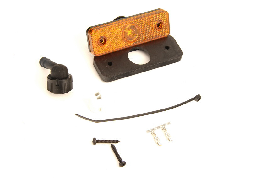 Image of Aspöck Flatpoint helyzetjelző lámpa 12/24V ledes, sárga