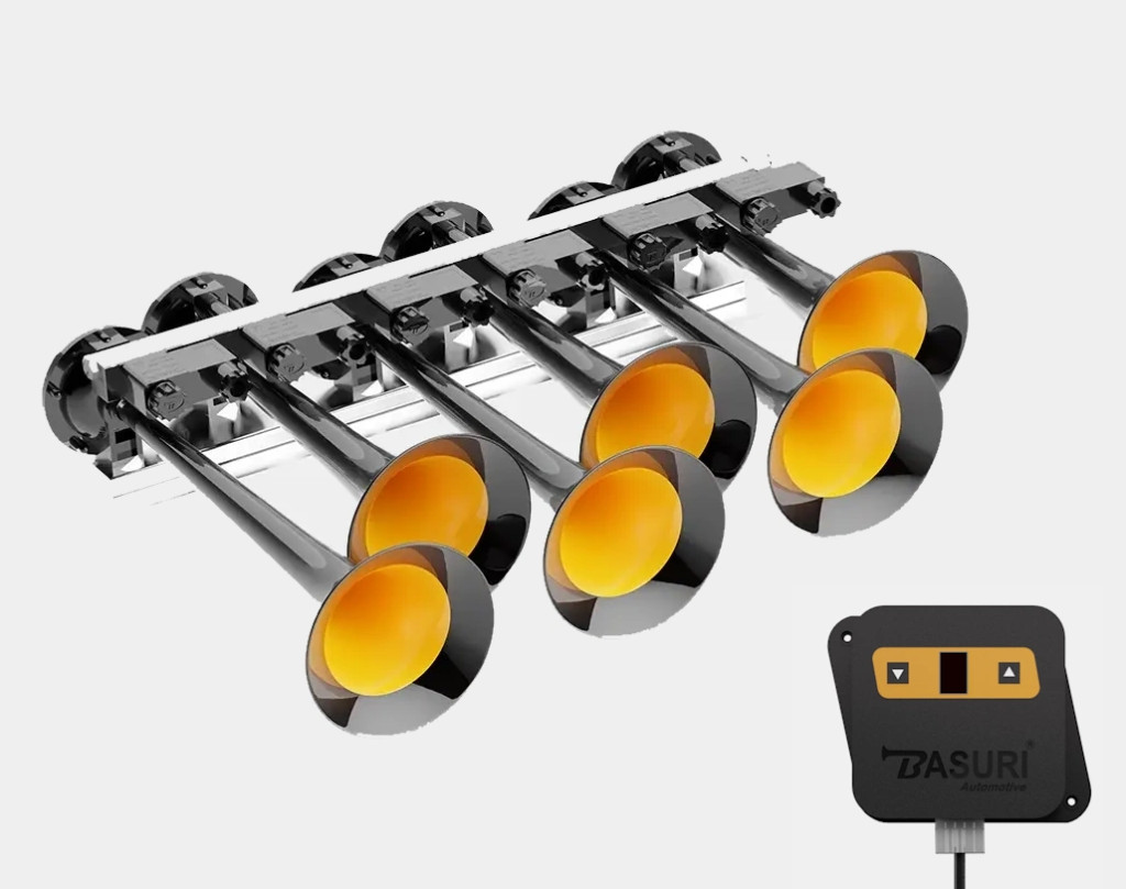 Image of BASURI elektronikus dallamkürt/légkürt 22 dallammal 12/24V