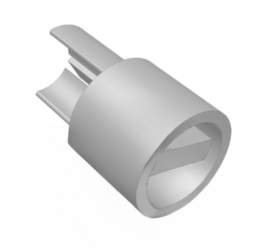 Image of Ponyvafeszítő cső csatlakozó 34 mm hasított