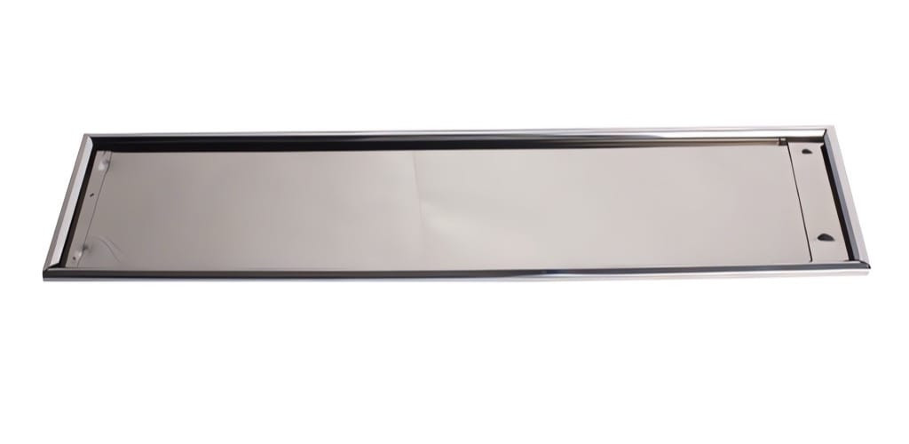 Image of INOX rendszám tartó keretes