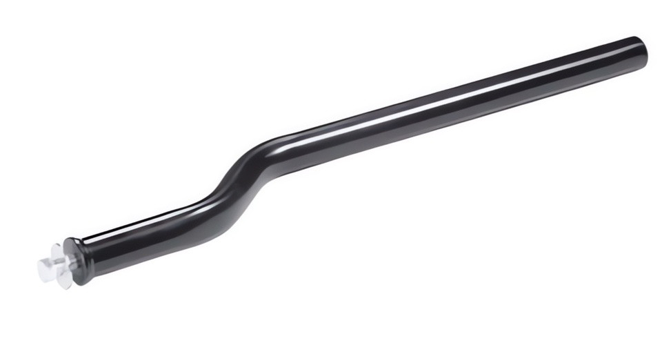 Image of Sárvédő tartó acélrúd hajlított 42-es 75cm egy csavaros rögzítéssel