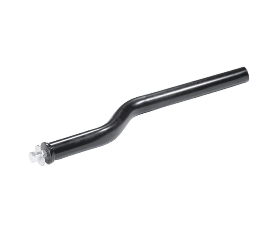Image of Sárvédő tartó acélrúd hajlított 42-es 58cm egy csavaros rögzítéssel