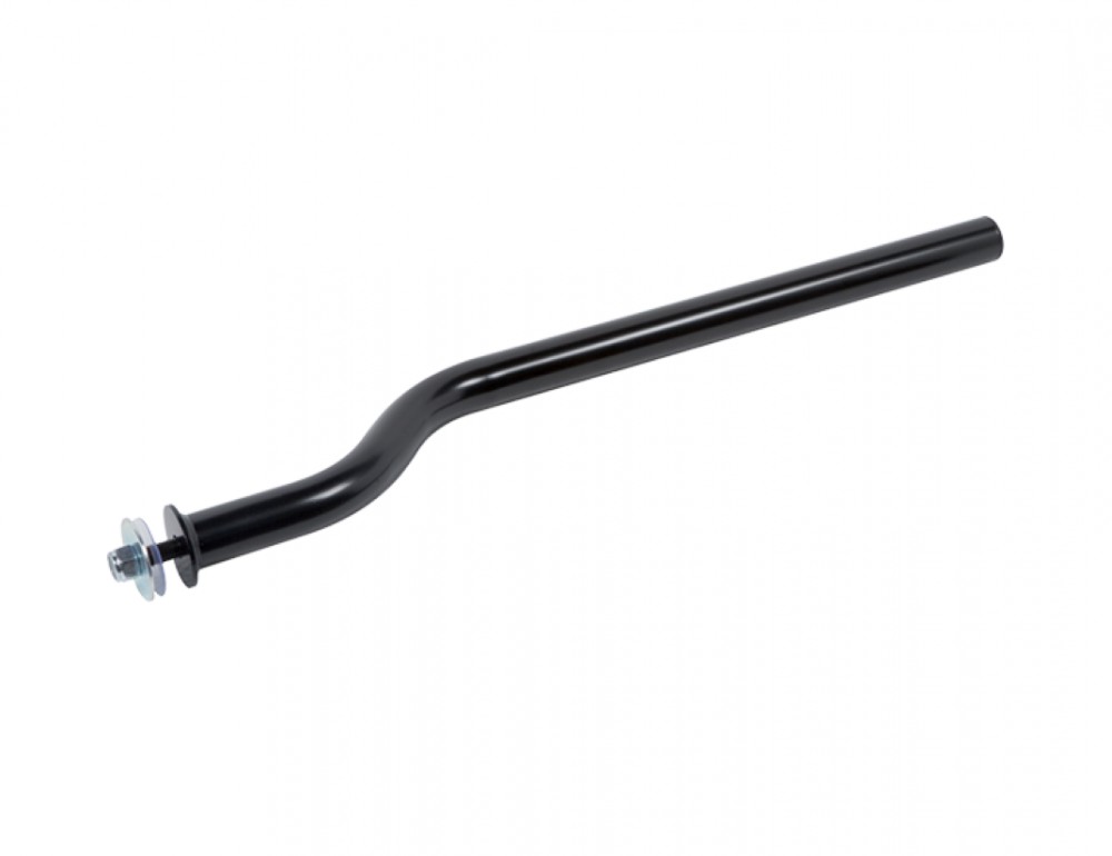 Image of Sárvédő tartó acélrúd hajlított 42-es 80cm egy csavaros rögzítéssel