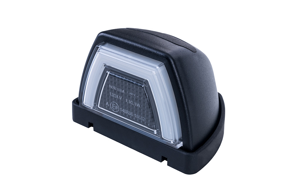 Image of Trapéz LED helyzetjelző lámpa tetőre 12/24V Fehér
