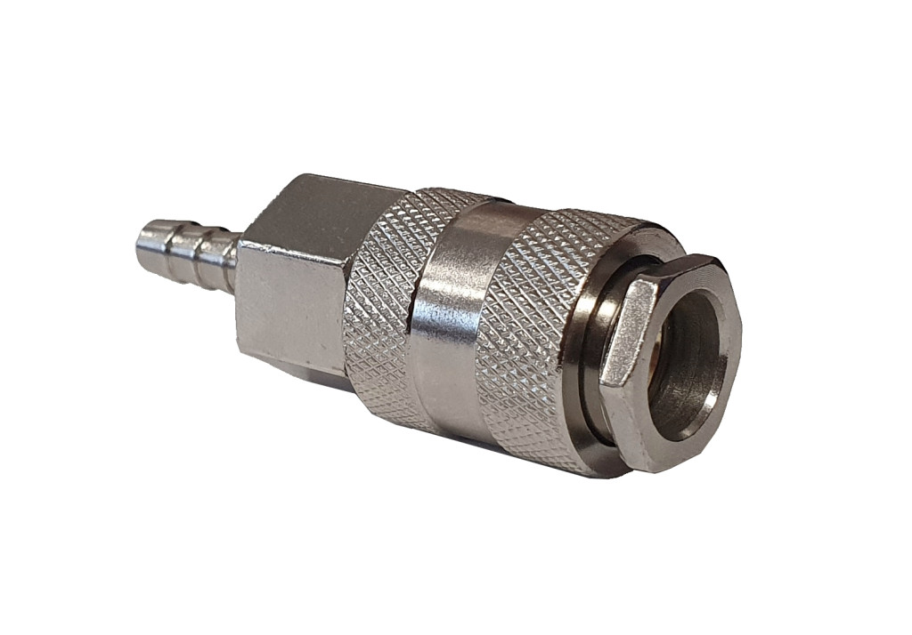 Image of Pneumatikus gyorscsatlakozó tömlővéggel 6,5mm (1/4 col)