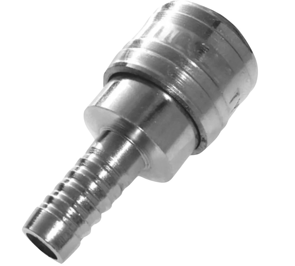 Image of Pneumatikus gyorscsatlakozó tömlővéggel 12,5mm (1/2 col)