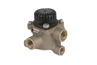 Image of Gumigyűrűs relészelep M16/M22 négy csatlakozás hangtompítóval, rögzítőfüles