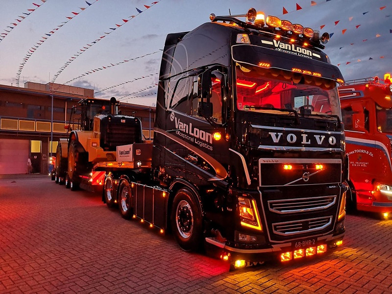 Image of SÁRGA DRL betét Volvo FH4 fényszóróba PÁRBAN