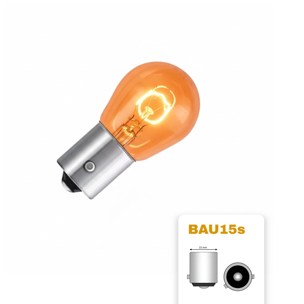 Image of Cseresznye index izzó 12V 21W sárga HELLA